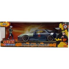 Jada Toys Pojazd z figurką Naruto 93 Mazda RX-7 1/24
