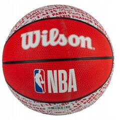 Μπάλα Μίνι Wilson NBA City Paris WZ4033001XB Κόκκινο 3
