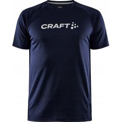 Męska koszulka treningowa z krótkim rękawkiem Craft Core unify logo tee rozmiar L