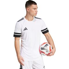 Koszulka męska adidas Squadra 25 biało-czarna JG5835 M