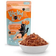Lucky Lou Lifestage Adult Κοτόπουλο και γαρίδες φακελάκι 125g