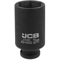 JCB Βαθύ κρουστικό καρυδάκι 1/2" 32mm (6-γωνιακό)