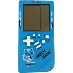 Gra elektroniczna Tetris Brick Game Niebieska