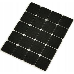 Geko Podkładki filcowe pod meble prostokątne 20x20mm 20szt.(25/250)