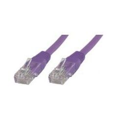 MicroConnect RJ-45/RJ-45 kat.6 0.5m Fioletowy (UTP6005P)