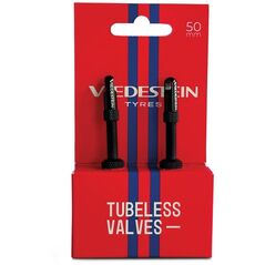 Zaworki tubeless VREDESTEIN TUBELESS VALVES 70mm, Czarne (NEW)