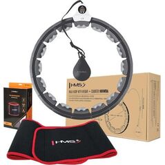 Zestaw hula hop HHW06 z piłką grawitacyjną i licznikiem HMS pas br163