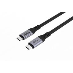 Καλώδιο MicroConnect USB4CC1-240W-80GBPS USB USB4 Gen 3x2 1 m USB C Μαύρο