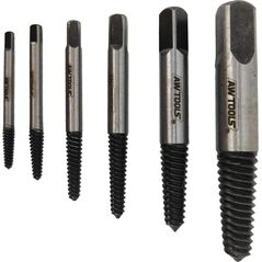 AWTools AWTOOLS ZESTAW WYKRĘTAKÓW DO URWANYCH ŚRUB / NAKRĘTEK 6 elem. AW16400