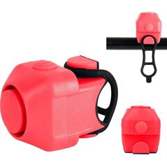 Apte AG496C DZWONEK ROWEROWY ELEKTRYCZNY RED