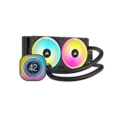 Corsair iCUE LINK H100i LCD AIO 240mm Radiator Liquid CPU Cooler 277mm x 120mm x 27mm radiator (CW-9061007-WW) (CORCW-9061007-WW) έως 12 άτοκες Δόσεις