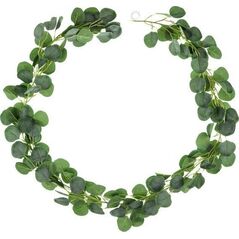 PartyDeco Girlanda eukaliptus styl boho zielona duża roślina
