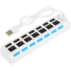 86-074# Rozgałęźnik usb wt.a-7xgn.a hub-06 biały