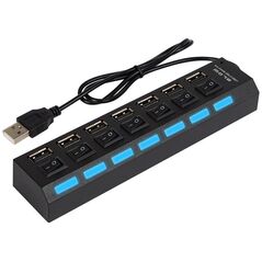 86-073# Rozgałęźnik usb wt.a-7xgn.a hub-06 czarny
