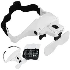 DA351 Okulary lupa nagłowna 2xled