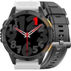 Zegarek męski SMARTWATCH GRAVITY GT24-2 BK/BK/WH
