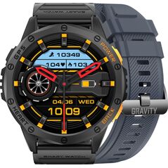 Zegarek męski SMARTWATCH GRAVITY GT24-1 BK/BK/BK