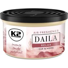 K2 DAILA RELAX Zapach w Puszce do Auta Samochodu do Domu Paczula