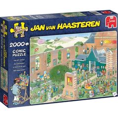 Jumbo Puzzle 2000 Haasteren Wystawa dzieł sztuki G3