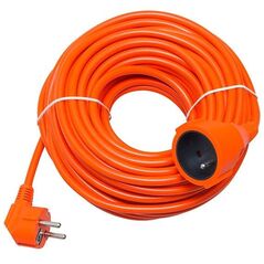 98-756# Przedłużacz sieciowy pr-160 1-gniazdo z uziemieniem 20m pomarańczowy (3x1,5mm)