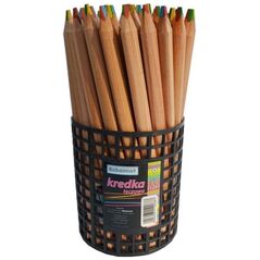 Kredka tęczowa gruba trójkątna (50szt) EDUKAMP