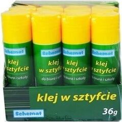 Klej w sztyfcie 36g (12szt) EDUKAMP