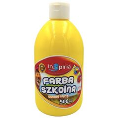 Farba szkolna żółta 500ml EDUKAMP
