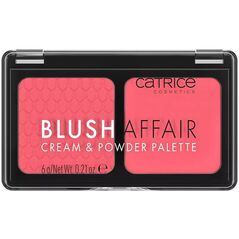 Catrice Blush Affair Cream & Powder Palette Paleta Róży W Kremie I Pudrze 6g stunning strawberry (010)
