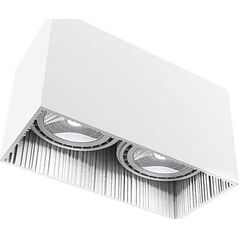 Lampa sufitowa Nowodvorski Plafon Nowodvorski Groove 9383 lampa sufitowa oprawa spot 2X75W GU10 ES111 biały