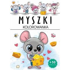 Myszki. Kolorowanka EDUKAMP