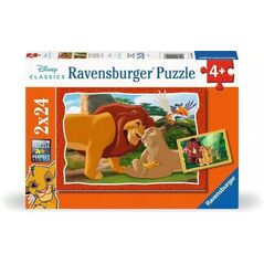 Puzzle 2x24 Król lew EDUKAMP
