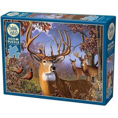 Puzzle 500 Dumny jeleń G3 EDUKAMP