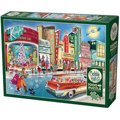 Puzzle 1000 Świąteczne zakupy G3 EDUKAMP