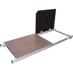 Krause Aluminiowy podest roboczy z klapą 150x60cm KRAUSE ClimTec RollTec 711007