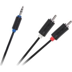 Kabel Cabletech Kabel Jack 3.5-2RCA 1.8m Cabletech standard