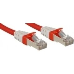 Lindy Patchkabel Cat6(A) SSTP / S/FTP PIMF rot 5.00m 10Gbit (45388)