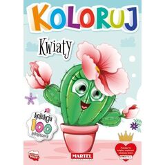 Koloruj - Kwiaty EDUKAMP