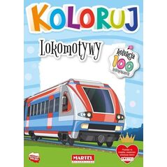 Koloruj - Lokomotywy EDUKAMP