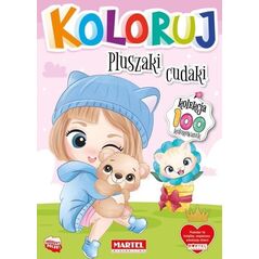 Koloruj - Pluszaki cudaki EDUKAMP