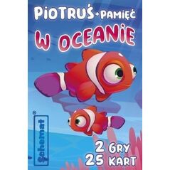 Karty Piotruś + Pamięć W oceanie EDUKAMP