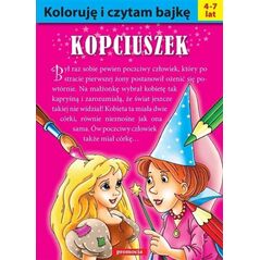 Koloruję i czytam bajkę - Kopciuszek EDUKAMP