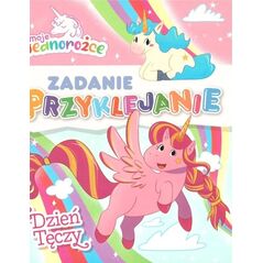 Moje Jednorożce. Zadanie przyklejanie. Dzień Tęczy EDUKAMP
