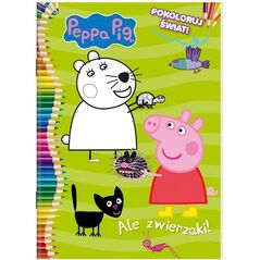 Peppa Pig. Pokoloruj świat cz.4