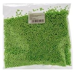 Styropianowe kulki 4mm zielone 10g