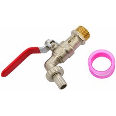 AWTOOLS ΒΡΥΣΗ ΚΗΠΟΥ ΟΡΕΙΧΑΛΚΙΝΗ ΕΠΙΝΙΚΕΛΩΜΕΝΗ 3/4" ΕΞΩΤΕΡΙΚΟ ΣΠΕΙΡΩΜΑ 3/4"