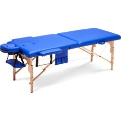 Bodyfit Stół, łóżko do masażu 2-segmentowe drewniane XXL uniwersalny (579)