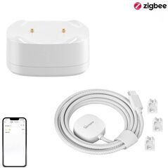 Σετ αισθητήρα πλημμύρας/διαρροής νερού ZigBee SONOFF SNZB-05P + Καλώδιο WLDC200