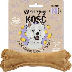 Paka Zwierzaka PAKA ZWIERZAKA - kość z dodatkiem królika i mango M (12 cm)