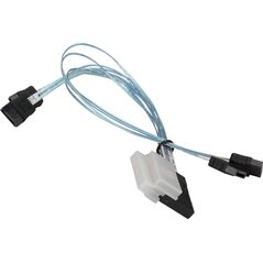 SuperMicro SFF 8654 - SATA x4, Wielokolorowy (CBL-SAST-0813)