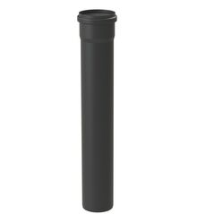 Almeva STARR Σωλήνας με καμπάνα 2μ, DN 60 UV Σταθερό Μαύρο7630005898185